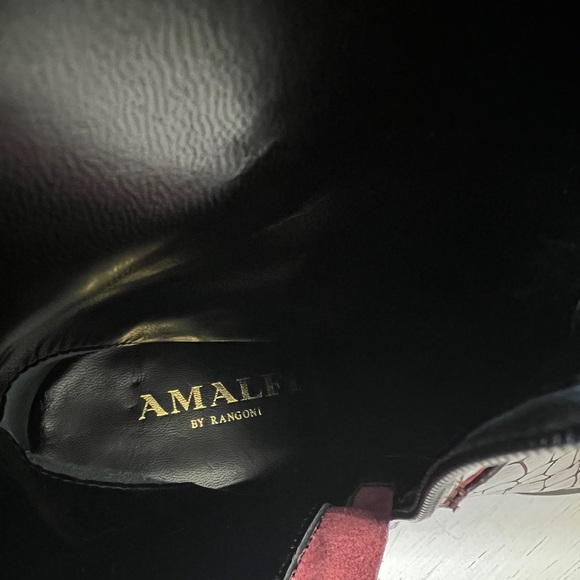 Amalfi by Rangoni Women's Pria Ankle Boot Burgandy Size 8.5” Made in Italy NWOT - Picture 12 of 13